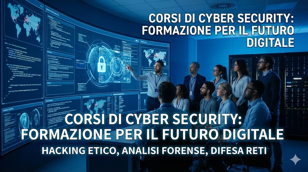 Corsi Cybersecurity per il futuro digitale